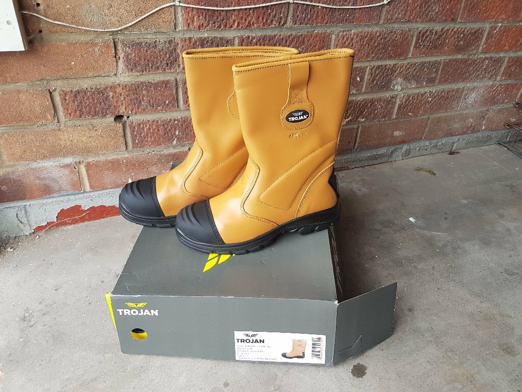 trojan rigger boots